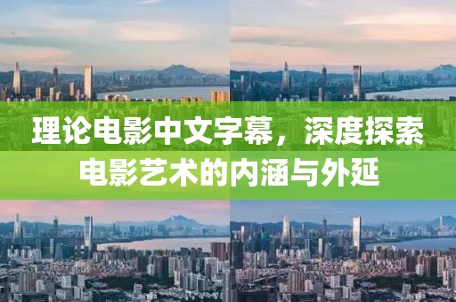 理论电影中文字幕，深度探索电影艺术的内涵与外延