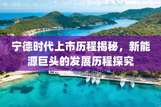 宁德时代上市历程揭秘，新能源巨头的发展历程探究