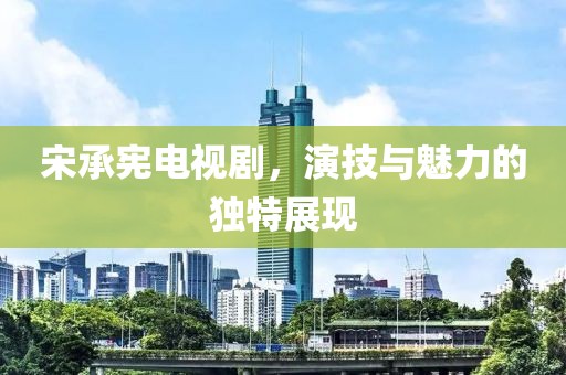 宋承宪电视剧，演技与魅力的独特展现