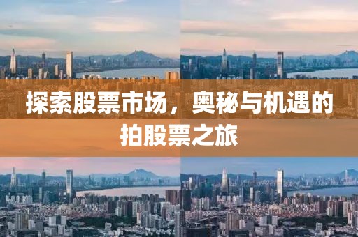 探索股票市场，奥秘与机遇的拍股票之旅