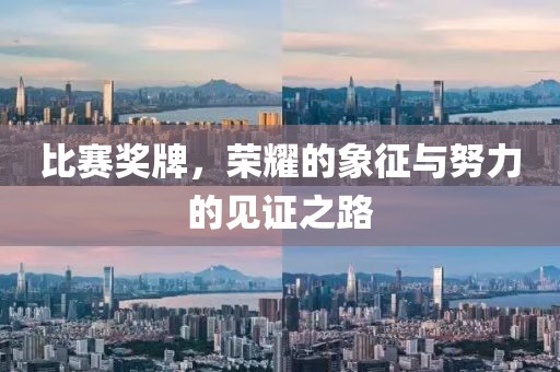 比赛奖牌，荣耀的象征与努力的见证之路