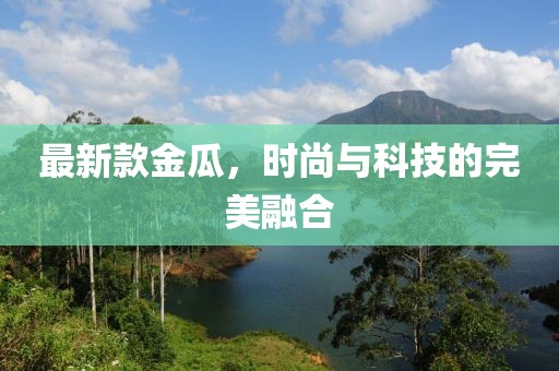 最新款金瓜，时尚与科技的完美融合