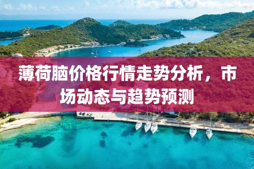 薄荷脑价格行情走势分析，市场动态与趋势预测