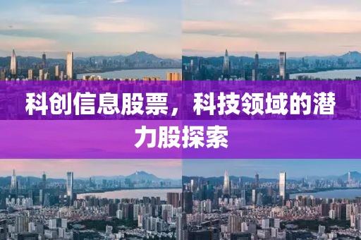 科创信息股票，科技领域的潜力股探索