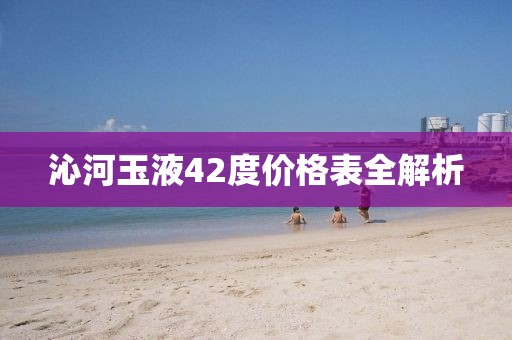 沁河玉液42度价格表全解析
