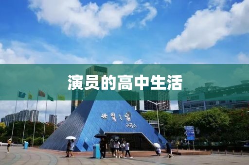演员的高中生活