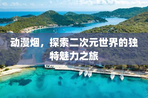 动漫烟，探索二次元世界的独特魅力之旅