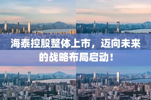 海泰控股整体上市，迈向未来的战略布局启动！