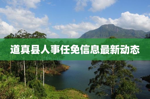 道真县人事任免信息最新动态