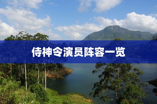 侍神令演员阵容一览