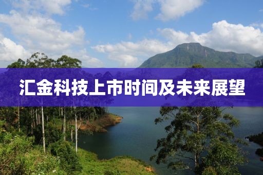 汇金科技上市时间及未来展望