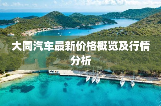 大同汽车最新价格概览及行情分析