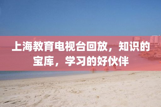 上海教育电视台回放，知识的宝库，学习的好伙伴