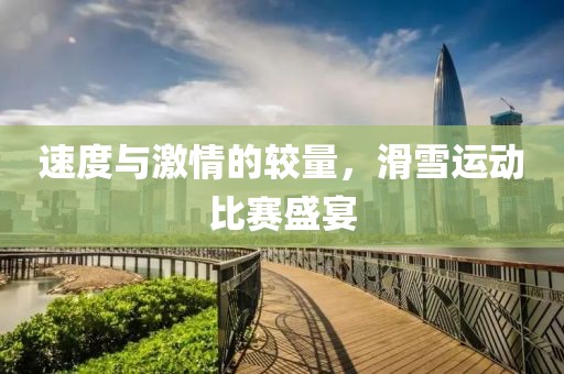 速度与激情的较量，滑雪运动比赛盛宴