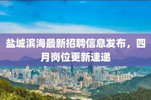 盐城滨海最新招聘信息发布，四月岗位更新速递