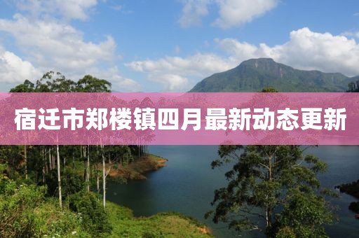 宿迁市郑楼镇四月最新动态更新
