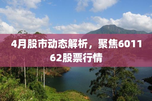 4月股市动态解析，聚焦601162股票行情
