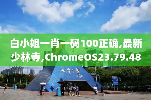 白小姐一肖一码100正确,最新少林寺,ChromeOS23.79.48