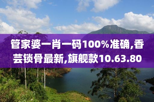管家婆一肖一码100%准确,香芸锁骨最新,旗舰款10.63.80