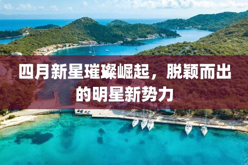 四月新星璀璨崛起，脱颖而出的明星新势力