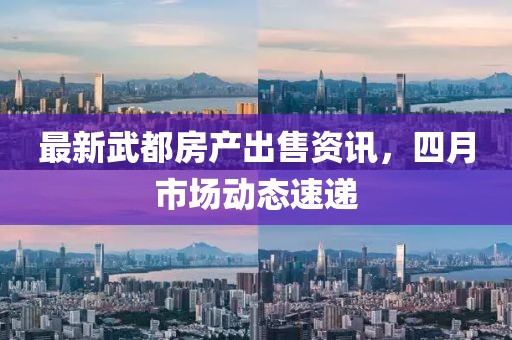 最新武都房产出售资讯，四月市场动态速递