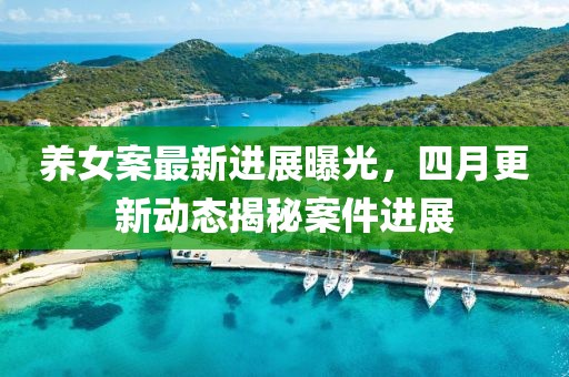 养女案最新进展曝光，四月更新动态揭秘案件进展