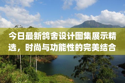 今日最新鸽舍设计图集展示精选，时尚与功能性的完美结合
