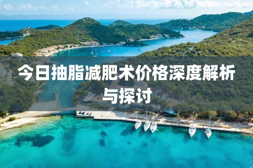 今日抽脂减肥术价格深度解析与探讨