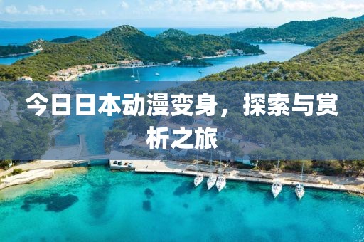 今日日本动漫变身，探索与赏析之旅