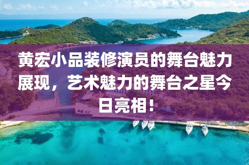 黄宏小品装修演员的舞台魅力展现，艺术魅力的舞台之星今日亮相！
