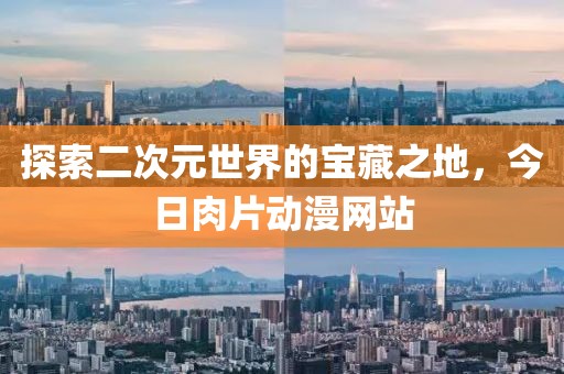 探索二次元世界的宝藏之地，今日肉片动漫网站