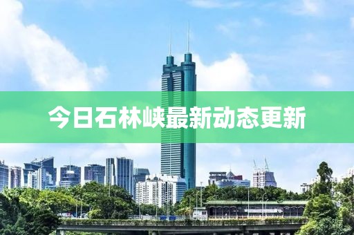 今日石林峡最新动态更新