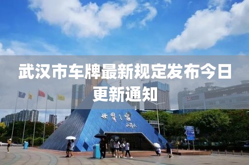 武汉市车牌最新规定发布今日更新通知