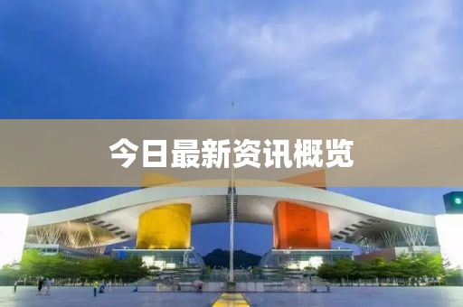 今日最新资讯概览