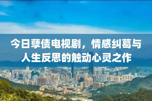 今日孽债电视剧，情感纠葛与人生反思的触动心灵之作