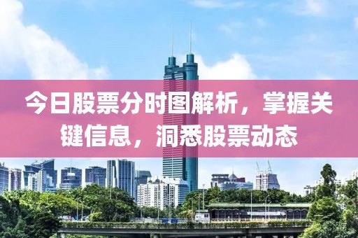 今日股票分时图解析，掌握关键信息，洞悉股票动态
