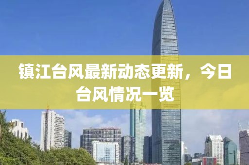 镇江台风最新动态更新，今日台风情况一览