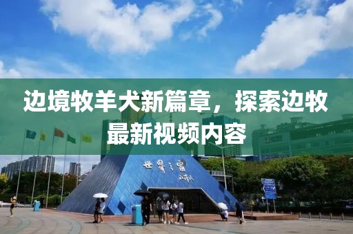 边境牧羊犬新篇章，探索边牧最新视频内容