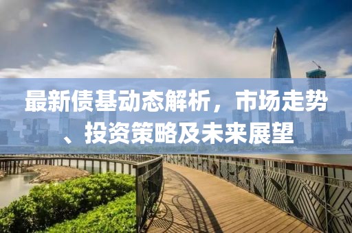 最新债基动态解析，市场走势、投资策略及未来展望