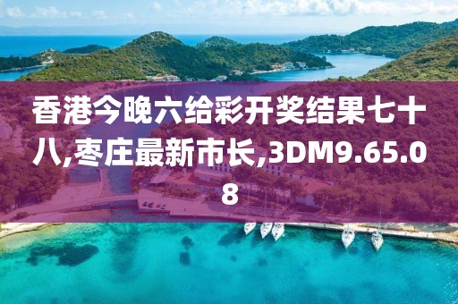 香港今晚六给彩开奖结果七十八,枣庄最新市长,3DM9.65.08