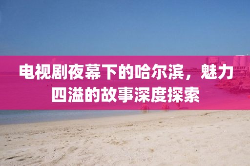 电视剧夜幕下的哈尔滨，魅力四溢的故事深度探索