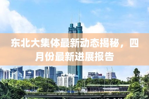 东北大集体最新动态揭秘，四月份最新进展报告