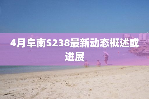 4月阜南S238最新动态概述或进展