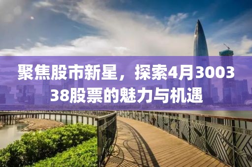 聚焦股市新星，探索4月300338股票的魅力与机遇
