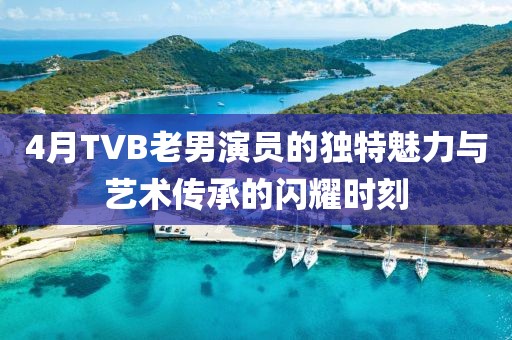 4月TVB老男演员的独特魅力与艺术传承的闪耀时刻