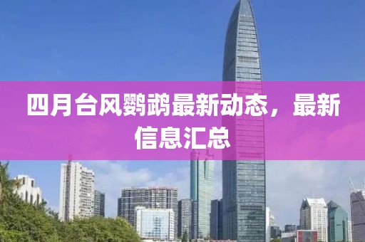 四月台风鹦鹉最新动态，最新信息汇总