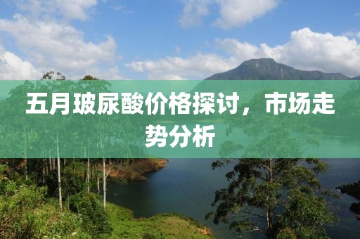 五月玻尿酸价格探讨，市场走势分析