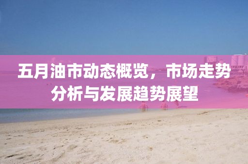 五月油市动态概览，市场走势分析与发展趋势展望