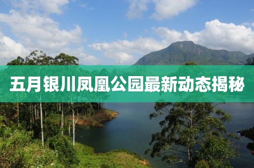 五月银川凤凰公园最新动态揭秘