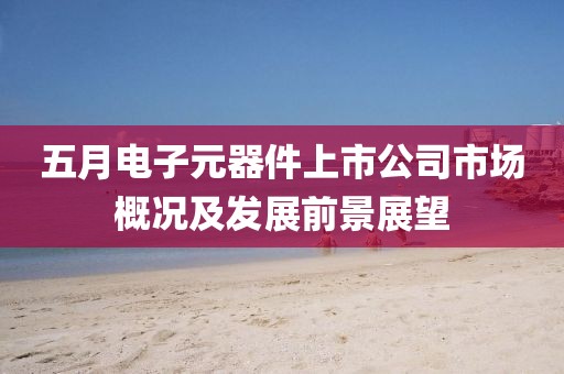 五月电子元器件上市公司市场概况及发展前景展望